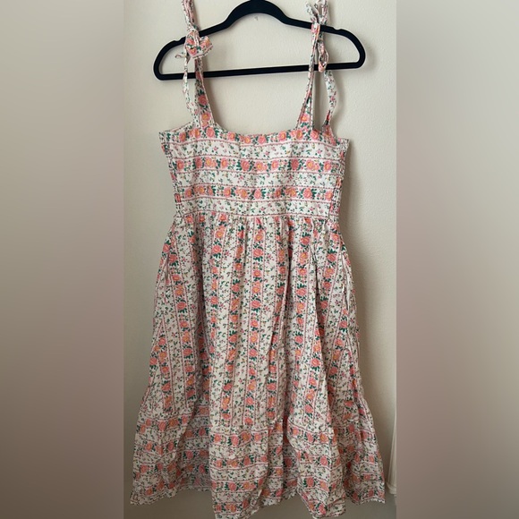 Tuckernuck Hyacinth House Floral Lupine Maxi Dress - Picture 4 of 10